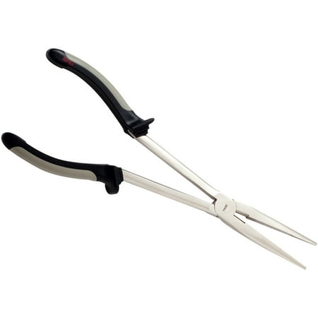 UPC: 0022677227962 | Rapala Fisherman s 11 Long Reach Pliers – Black