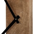 thumbnail image 2 of Ren Wil Cl220 Amika 25.5"W Modern Rustic Natural Mango Wood Analog Wall Clock - Natural, 2 of 4