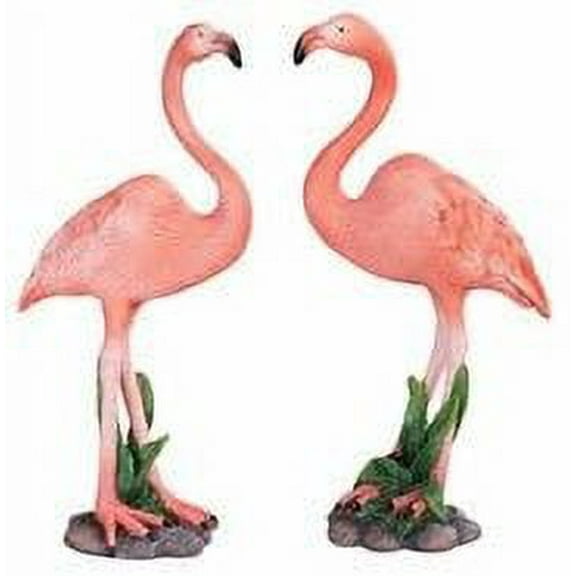 FC Design 2-Piece Pink Flamingo Set 8"H Statue Wild Animal Decoration Figurine