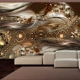 thumbnail image 1 of Tiptophomedecor Glam Wallpaper Wall Mural - Jewel Of Bronze, 1 of 4