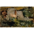 thumbnail image 3 of Akseli Gallen-Kallela 14x11 Black Modern Framed Museum Art Print Titled - Kekki the Farm-Hand (1885), 3 of 5
