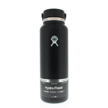 Hydro Flask Wide Mouth Water Bottle with Flex Cap 40oz/1.18 Liter