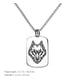 thumbnail image 5 of GOOHOCHY Collar de lobo, collar de animal, cadena de suéter, collar para hombre, joyería punk, regalo, 5 of 8