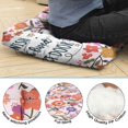 thumbnail image 2 of Dutch Velvet Meditation Cushion Boho Floor Pillow Square Cushion for Yoga 22 x 22, 2 of 7