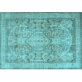 thumbnail image 1 of Ahgly Company Indoor Rectangle Persian Light Blue Traditional Area Rugs, 2' x 3', 1 of 4