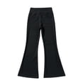 thumbnail image 3 of Ingzy Girls High Waisted Leggings Flare Pants Kids Yoga Pants Athletic Activewear Youth Bell Bottoms Casual Pants, 3 of 6