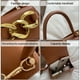 thumbnail image 3 of Bolso de un solo hombro, bolso clásico de piel sintética, bolso de mano, adecuado para citas de mujeres, viajes diarios, verde, 3 of 5