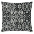 thumbnail image 1 of RYLABLUE White Flower Imprinted Agathe Topic New Pillow Case 18x18 inches, 1 of 1