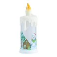 thumbnail image 3 of Enqiretly Christmas LED Candle Light Bright Flickering Bulb Battery Operated Realistic Flames Fake Candle Type 3, 3 of 9