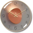 thumbnail image 1 of Wall Clock, Wall Pendulum with 30 cm Diameter, European Style Round Digital Quartz Wall Clock, 1 of 4