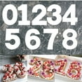 thumbnail image 1 of Molde para Tartas con Números Moulle Chiffre Moldes para Tartas Molde acrílico para Tartas Número Grande de 0 a 8 para Tartas de Frutas, Crema, Tartas de Bodas, Tartas de cumpleaños, Dulces de 10 Pulg, 1 of 5