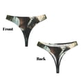 thumbnail image 3 of Balery Forest Stone-Colored Dragon Tangas de Algodón para Mujer con Estampado – Ropa Interior Sexy, Transpirable, G-string-XX-Large, 3 of 6
