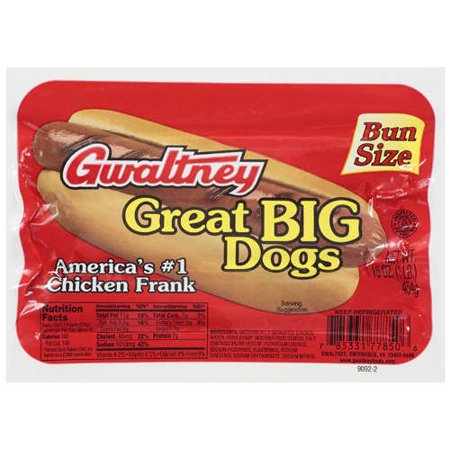 Gwaltney Hot Dogs Chicken Gwaltney Hot Dogs Chicken