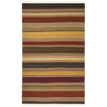 SAFAVIEH Striped Kilim Mildred Striped Area Rug, Gold, 5' x 8'