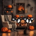 thumbnail image 4 of Halloween Fireplace Scarf Table Banner Polyester Decorative Runner for Mantel Window Door Seasonal Home, 4 of 7