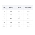 thumbnail image 2 of Women’s Side Stripe Elastic Waist Long Bermuda Sweat Shorts Loose Wide Leg Mid‑Calf Cropped Capri Shorts Casual Streetwear L, 2 of 4