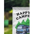 thumbnail image 2 of Printtoo White Happy Campers Motorhome Personalized Camping Flags For Campers Double Sided CampsiteFlagOutdoor GardenFlags, 2 of 4