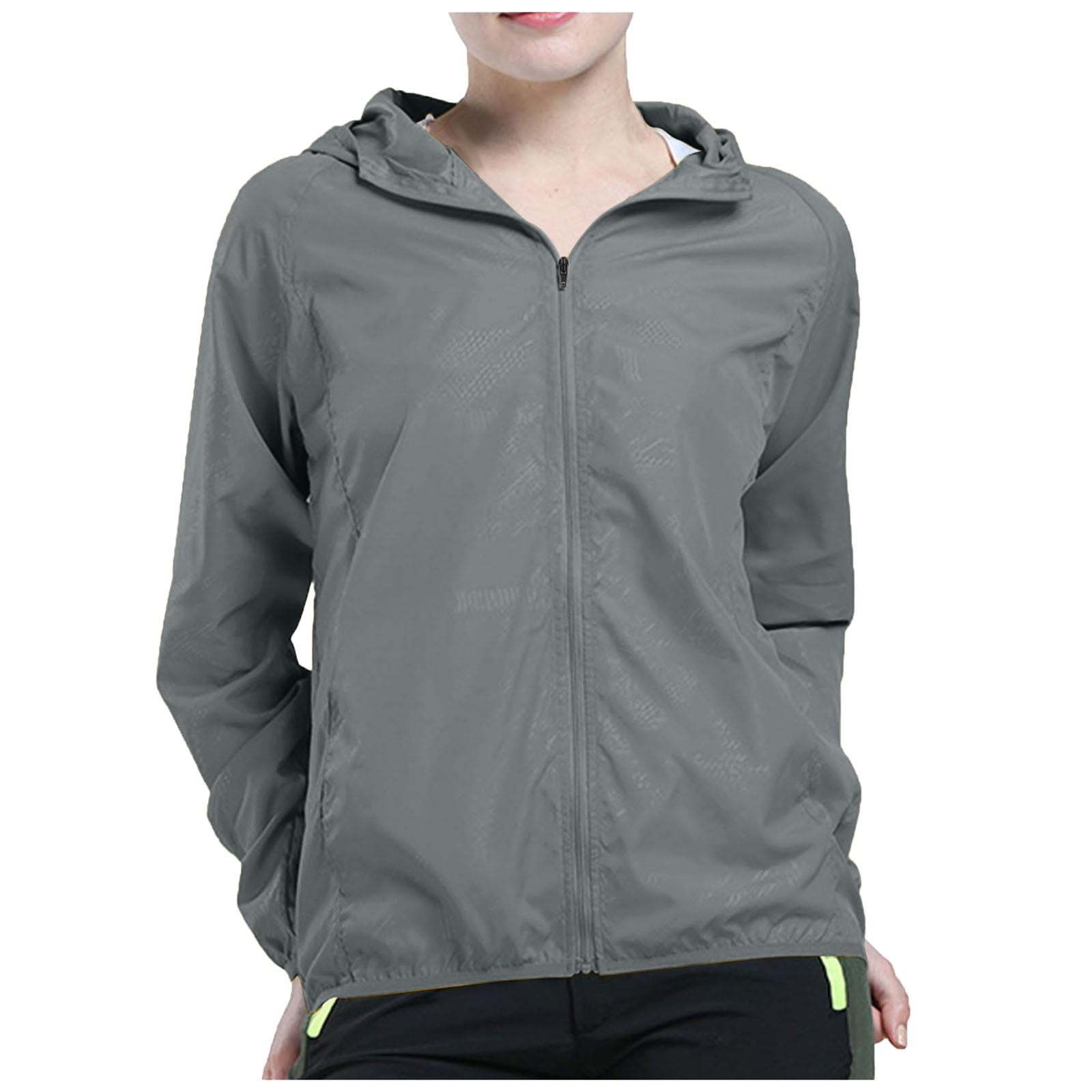 Veste Coupe Vent Femme Veste Pluie Femme Longue Imperméable | Capuche, Coupe -Vent | Pour Randonnée, Camping | Grande Taille Veste Longue Imperméable Femme