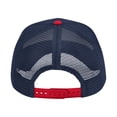 thumbnail image 4 of Men's Colosseum Navy Liberty Flames Wyatt Adjustable Hat, 4 of 4