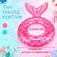 thumbnail image 2 of Inflatable Mermaid Pool Float  Ring Pool Float  Swimming Tubes Mermaid Tail  Pool Inner Tubes Beach Water Mermaid Float for Pool Kids Beach Water Party, 2 of 6