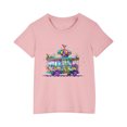 thumbnail image 1 of RXIRUCGD 2025 Vêtements d'Été pour Enfants T-shirt Imprimé Mode Mignon Col Rond Manches Courtes, 1 of 5