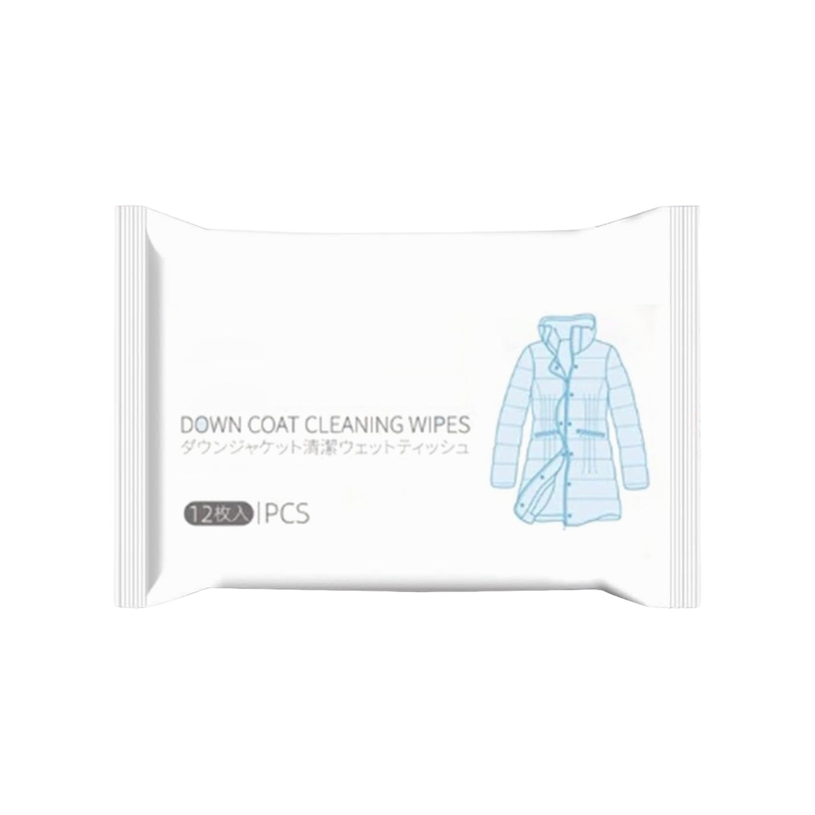 Wash Down Jacket Cleaning Wipes Effective Stain Removal Cleaning Wipes Easier to Clean Grease Dirt From Clothes Shoe Hands and More 1pc