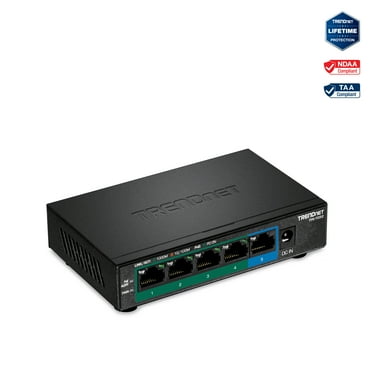 TRENDnet TPE-TG52, 5-Port Gigabit PoE  Switch