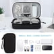 thumbnail image 3 of Organizador Portátil, Bolsa para Accesorios Electrónicos Accesorios de electrónica Estuches Bolsa de Viaje Universal para Discos Duros, Cables USB, Auriculares, Móviles, Cargadores (Negro), 3 of 5