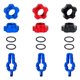 thumbnail image 4 of VXM 2pcs/Set MTB Bike Schrader Presta Válvula Rueda Convertidor Tuerca Llanta (Rojo) Likrtyny paseo en bicicleta, 4 of 9