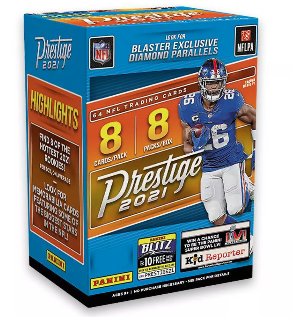 2021 Panini Contenders NFL Blaster Box Lot Of 3 Official Website