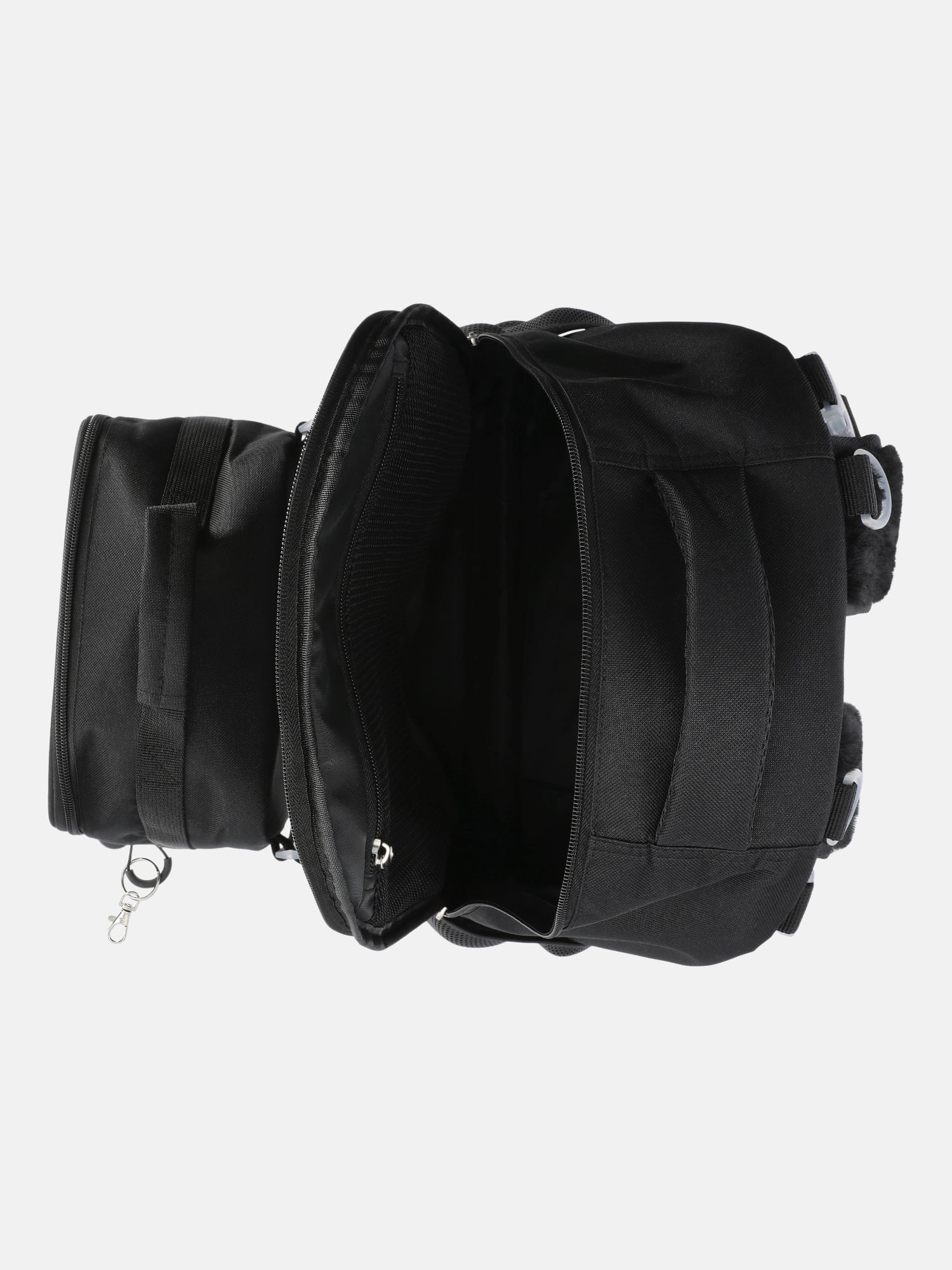 Wonder Nation Kids' Unisex 17" Sensory and Adaptive Backpack and Lunch Box Set, Black