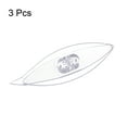 thumbnail image 3 of Uxcell Tatting Shuttles 77x21x11mm Colorful Plastic Shuttles 3 Pack, Transparent, 3 of 5