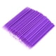 thumbnail image 1 of Aplicadores de hisopos de algodón de micro cepillo desechables Eyebrow Eyeliner Mascara Laz extension Maquillaje Lápiz labial Varilletas Make Up Purple 100 PCS Speravity CE001469-05, 1 of 7