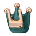 thumbnail image 2 of HILABEE Adhesive Hair Dryer Rack Foldable Multifunctional Professional Waterproof Hanger Green, 2 of 7