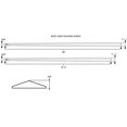 thumbnail image 2 of Coast To Coast Side Molding CCISM603 Direct Fit; Chrome Plated; 4 Piece, 2 of 4