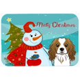 thumbnail image 1 of Carolines Treasures BB1844JCMT Snowman With Cavalier Spaniel Kitchen & Bath Mat, 24 x 36 in., 1 of 1