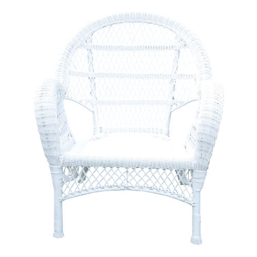 Jeco Inc. Wicker Armchair Chair (Set of 4) by Jeco Inc.