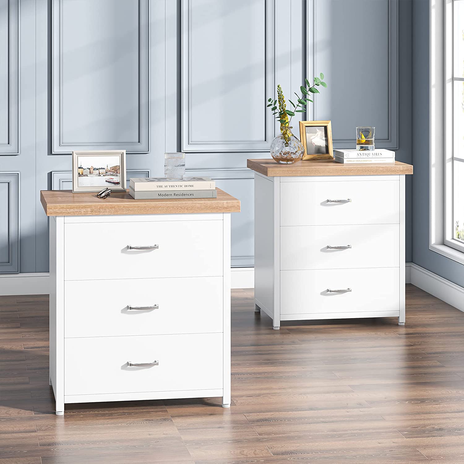 Camaflexi CPAP Night Stand 2 Door White Finish