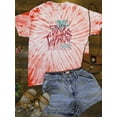 thumbnail image 3 of Hand Drawn Graffiti Tie Dye Cyclone Women -Image by Shutterstock, Female Large, 3 of 4