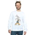 thumbnail image 2 of Looney Tunes Mens Rapper Bugs Bunny Sweatshirt, 2 of 5