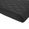 thumbnail image 4 of Funda de cojín para consola central, reposabrazos, color negro, textura ondulada, universal, para SUV, camión, coche, 4 of 8