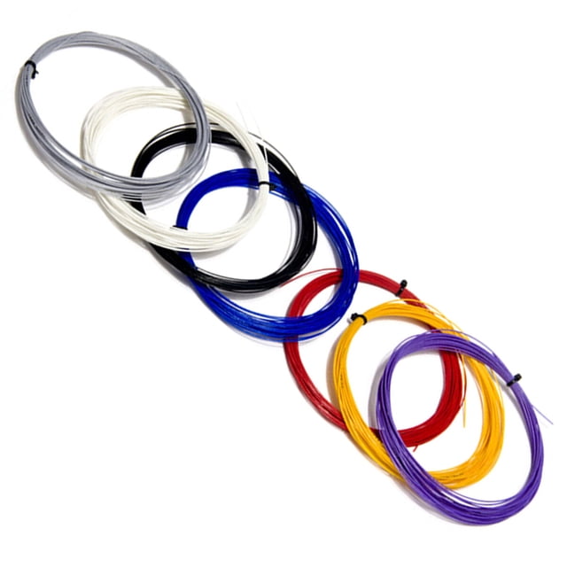 CRAFTHROU 1Pcs Badminton Racket String Cellosilk High Elasticity Strength Precise Hitting for Badminton Training