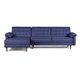 thumbnail image 2 of Sofá Cama Modular Reversible de Velvet Azul Makora Modelo Landon, 2 of 8
