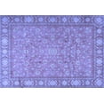 thumbnail image 1 of Ahgly Company Indoor Rectangle Persian Blue Traditional Area Rugs, 7' x 10', 1 of 4