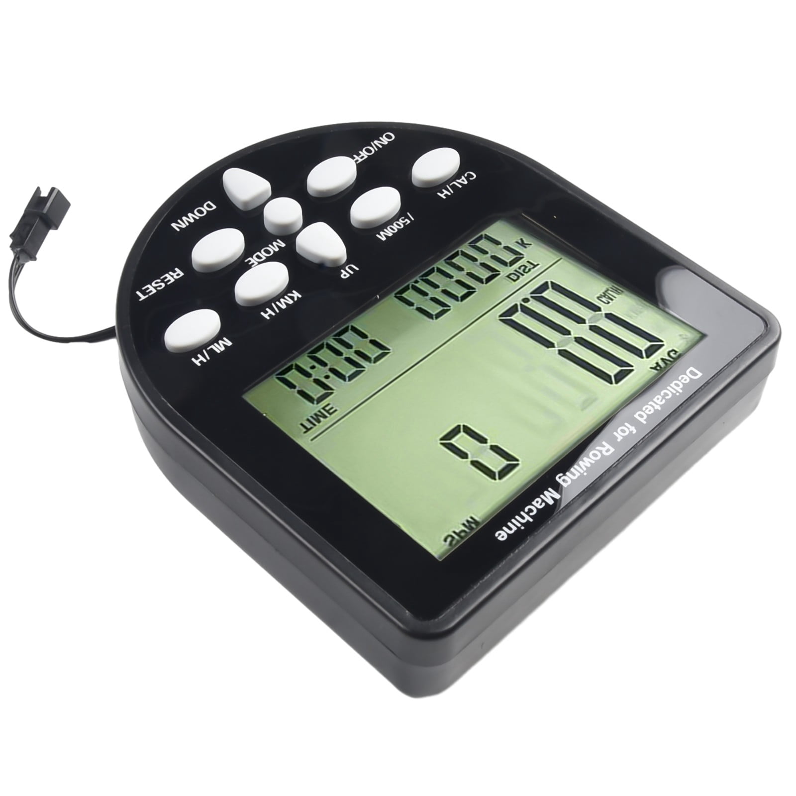 Rowing Machine Counter Fitness Equipment Monitor Electronic Watch Gauge