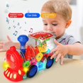 thumbnail image 3 of Electric Train Track for Kids - Battery Operated Train with Lights and Music - Perfect Gift for Boys and Girls, 3 of 5