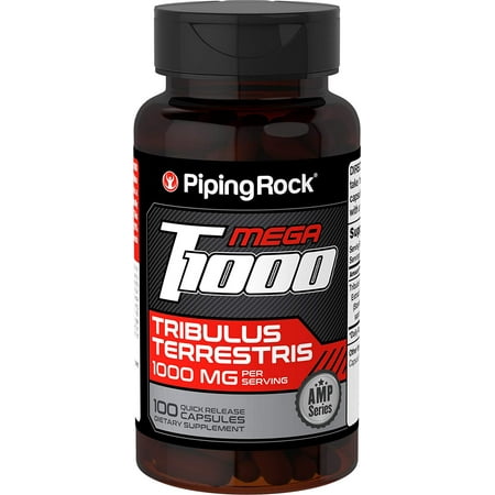 Piping Rock Diffuser Piping Rock Ultra Tribulus Max Standardized 500 mg 100 Quick Release Capsules Dietary Supplement ()