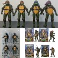 thumbnail image 2 of NECA TMNT-Teenage Mutant Ninja Turtle, Raphael Da Occasion i, Michelangmirmatatello figura de acción, juguetes modelo, regalo de mantequilla móvil conjunta zhangmengya unisex, 2 of 2