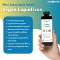 thumbnail image 5 of LIQUIDHEALTH Vegan Liquid Iron Supplement for Immune Support, Pomegranate Berry 16 fl Oz, 5 of 6