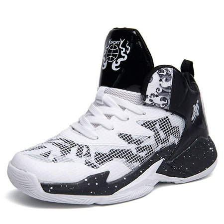 

Eashi Kid s Basketball Shoes Boys Sneakers Girls Trainers Comfort High Top Basketball Shoes for Boys(Little Kid/Big Kid)